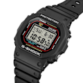 Miniatyrbillede 3 af 5: Ur - Casio - DW-5600RL-1ER - Sort Plastik - Vandafvisende 20 bar - Digital Svart