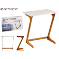 Miniatyrbillede 1 af 4: Sidebord ende af sofa hjælpebord i bambus 60x40x69cm