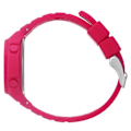 Pikkukuva 2 / 6: Jääkello – naiset – 022100 – vaaleanpunainen silikoni – 39 mm – 10 bar Rosa