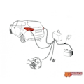 Pikkukuva 3 / 4: Vetokoukku - ALFA ROMEO - 156 - RDSOH-paketti - 7-napainen johdotus - Elektroninen ohjauslaite UMBRA
