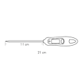 Miniatyrbillede 2 af 3: Digital termometer - Tescoma - 420910 - 210 mm - Plastik - Rustfrit stål Vit