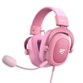 Miniatyrbillede 2 af 6: Spil headset - HAVIT - H2002D - Rosa - Stereo - Kablet - Indbygget mikrofon Blå turkos 042