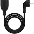 Miniatyrbillede 2 af 2: Forlænger - NANO KABEL - 10.22.0602-BK - 100% kobber leder - Sort