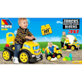 Miniatyrbillede 1 af 3: Camion Trotteur 3 i 1 - MOLTO - Uddannelseslegetøj - Gul - Unisex - Lyd effekter