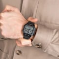 Miniatyrbillede 3 af 4: Ur - CASIO - AE-1200WHUB-8AVEF - Nylon Sort - Vandafvisende 10 bar - Digital Svart