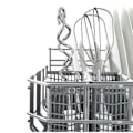 Miniatyrbillede 5 af 6: Batteur BOSCH CleverMixx MFQ3030 - 350 W - 4 hastigheder - Pulsfunktion - 2 dejkroge + 2 piskeris i rustfrit stål - Hvid Vit
