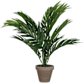 Miniatyrbillede 1 af 4: Kunstig Areca palmeplante i en Stan urtepotte - H45 x Ø60 cm - Grøn - Glimmer dekorationer