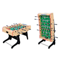 Miniatyrbillede 4 af 4: DEVESSPORT Fodboldbord Foldbart Voksne. MDF, Tilbageskud. Kompakt. Forkromede Stænger. Fra 14 År
