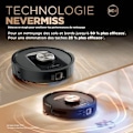 Pikkukuva 3 / 6: Shark RV2800ZEEU PowerDetect NeverTouch Pro 2-in-1 robotti-imuri ja pesuri - Itsestään tyhjentävä - Itsestään täyttävä - Itsestään puhdistava Svart