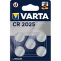 VARTA Pack med 5 Lithium CR2025 batterier Pengar