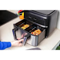 Miniatyrbillede 2 af 5: Plat air fryer - PYREX - 1450143 - rektangulær - i borosilikatglas - 23 x 15 cm TRANSPARENT