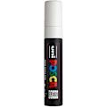 Miniatyrbillede 1 af 2: POSCA tusch med ekstra stor rektangulær spids - UNI-BALL - Hvid Vit
