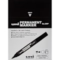 Miniatyrbillede 2 af 2: BOITE 12 PERMANENT MARKER UNI NO.320F Sort Svart