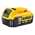 Miniatyrbillede 3 af 6: Pakke med 2 18V XR værktøjer (DCD796 + DCG405) + 2 5Ah batterier + oplader + T-STAK boks - DEWALT