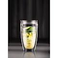 Miniatyrbild 2 av 4: Set 2 gobelets BODUM - Pavina To Go - Dubbel väggplast - Tätslutande lock - 40 cl - Transparent Transparent