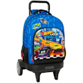 Pikkukuva 1 / 2: Pyörällinen reppu - SAFTA - Hot WHEELS LET'S RACE - Kompakti - Irrotettava - Ihanteellinen lapsille