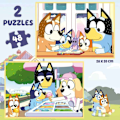Miniatyrbild 3 av 3: Bluey Suitcase 2 Pussel 48 bitar