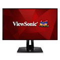 Miniatyrbillede 1 af 3: Viewsonic VP2768A-4K flad pc-skærm 68,6 cm (27') 3840 x 2160 pixels 4K Ultra HD LED Sort - VP2768a-4K