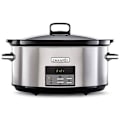 Miniatyrbillede 2 af 4: Digital slow cooker - CROCK-POT - 7,5 l - Bagoven-kompatibel - Rustfrit stål - Opvaskemaskine-sikker Rostfritt stål
