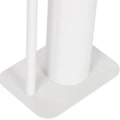 Pikkukuva 4 / 4: Valkoinen metallinen wc-paperiteline + wc-harja bambusta