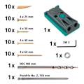 Pikkukuva 2 / 6: Invisible Assembly Box - Undercover Jig PZ wolfcraft 4642000 Grå og brun