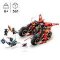 Miniatyrbild 2 av 5: LEGO NINJAGO 71844 Ninjornas Stridsfordon - Byggset för pojkar från 8 år Flerfärgad