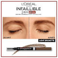 Pikkukuva 4 / 5: L'Oréal Paris Infaillible Kulmakynä 24h Nro 7 Vaaleat 1ml 7 Blond