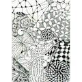 Miniatyrbillede 2 af 3: Tegnesæt - SAKURA - Zentangle Værktøj 12 dele - Voksen - Unisex - Afslappende og kunstnerisk