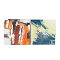 Pikkukuva 2 / 2: kehys 99,5 x 3,5 x 99,5 cm moderni abstrakti (2 kpl)
