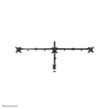 Miniatyrbillede 2 af 3: Fladskærmsstativ - NEWSTAR - FPMA-D550D3BLACK - Sort - 3 skærme - VESA 75x75