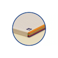 Miniatyrbillede 2 af 2: Notesbog - Oxford - European Book Touch - A6 - Firkantet - Sort Svart