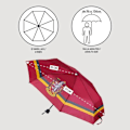 Pikkukuva 4 / 4: HARRY POTTER - Gryffindor - Taitettava sateenvarjo 53 cm