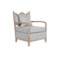 Miniatyrbillede 1 af 4: Lænestol DKD Home Decor Gran Polyester Lysebrun Lysegrå (66 x 70 x 88 cm)