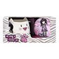Miniatyrbild 1 av 4: Safta - 1168GJ02 - Artikel, Gorjuss Ruby Wild unisex barnkopp och glasunderlägg set, flerfärgad, M