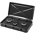 Miniatyrbillede 1 af 2: Comptoir med gas - RAVANSON - K-03TB - Sort, Hvid - 60 cm - 3 Zone(r)