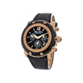 Miniatyrbillede 1 af 3: Dameur - Glam Rock - GR10143 - Ø 46 mm - Læder - Vandtæt 10 Atm Svart