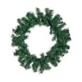 Julkrona - 40 x 6 x 40 cm - Plast - Grön - Inredning Grön