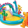Miniatyrbillede 4 af 4: Intex Dinoland Oppustelige Pool Legeplads Havepool 90805