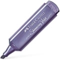 Miniatyrbillede 1 af 2: Textliner 46 markører - Faber-Castell - Mejselspids - Metallisk blæk - Violet Lila
