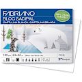 Miniatyrbild 2 av 2: Kartongblock - ESCOLOFI - Set med 10 - 10 ark - Vit färg - Idealisk för gör-det-själv Vit
