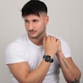 Miniatyrbillede 4 af 4: Ur - SECTOR NO LIMITS - R3271631002 - Chronograf - PVD Stål Sort - Sort Silikone Svart