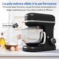 Pikkukuva 4 / 6: Robot leivontakone 3-in-1 - MEDION - MD18430 - 1200 W - 5 L - 8 nopeutta - Hakkerointitoiminto - Musta Svart