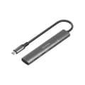 Miniatyrbillede 2 af 5: Docking USB Type-C Aisens ASUC-5P022-GR - 1xHDMI - 2xUSB - 1xUSB Type-C - 1xUSB Type-C PD - Grå