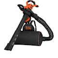 Miniatyrbillede 2 af 6: BLACK+DECKER Ledningsbaseret støvsuger, blæser og nedbryder - BEBLV300-QS - 3000 W - 72L pose - Bi-rørsystem Orange, Svart
