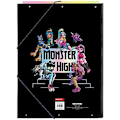 Miniatyrbillede 2 af 2: Classeur Folio - MONSTER HIGH - 3 rabats - Sort - 26 x 36,5 cm - Blandet barn Svart