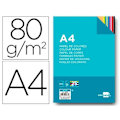 Miniatyrbillede 1 af 4: Multifunktion liderpapel farvepapir a4 80g/m2 sortiment 25 farver pakke 100 ark