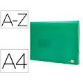 Pikkukuva 1 / 4: A4-lajittelija - Liderpapel - 13 Osastoa - Polypropeeni 700 Mikronia - Vihreä Läpinäkyvä Translucent, Grøn