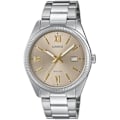Miniatyrbillede 1 af 2: Ur - CASIO - MTP-1302DD-9AVDF - Stål - Vandtæthed 3 ATM - Analogisk Silver