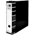 Miniatyrbillede 1 af 2: Arkivæske - LIDERPAPEL - A4 - Karton - Sort - Med leversystem sort