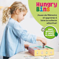 Miniatyrbillede 2 af 5: Læringsspil - GEOMAG - Hungry Bins - Sortering af affald - Læring om affald - Farvesortering Flerfärgad